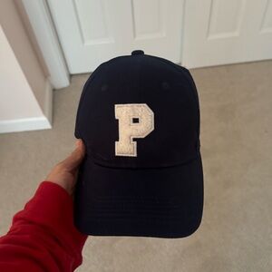 Parke Navy Blue Cap with White Lettering